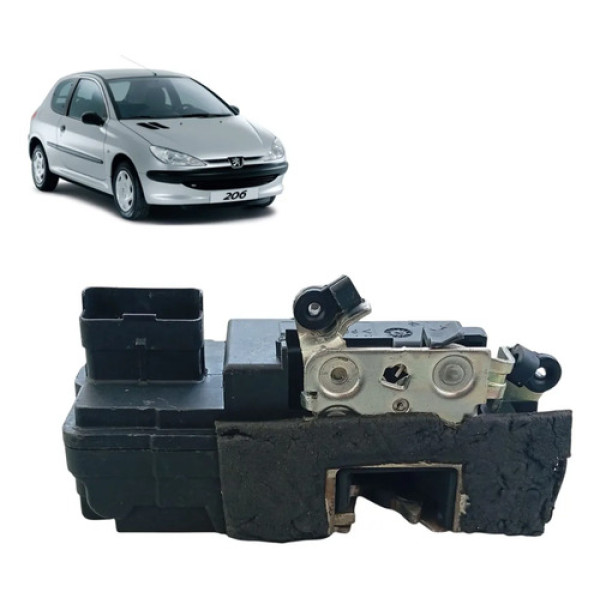 Fechadura Manual Dianteira Esquerda Peugeot 206 207