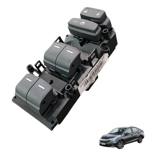 Botão Vidro Dianteiro Esquerdo Honda City 2022 A 2025