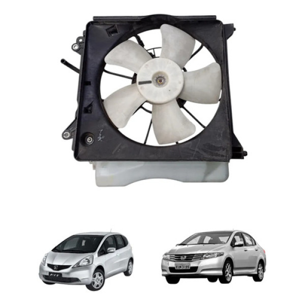 Eletroventilador Defletor Honda Fit City 2009 A 2015