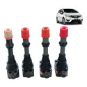 Jogo 4 Bobina De Ignição Honda Fit 1.5 16v 2003 À 2008