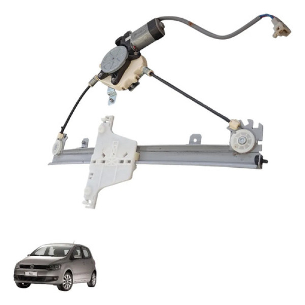 Máquina Vidro Traseira Esquerda Volkswagen Fox 2006 A 2016