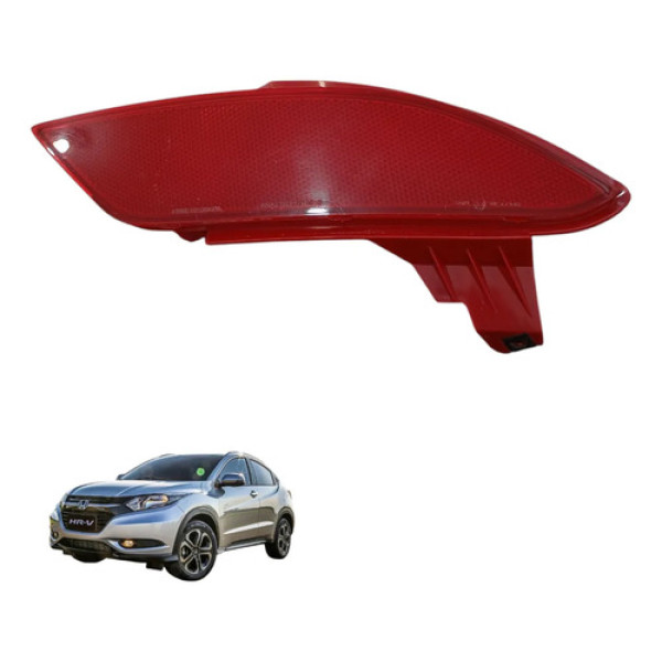 Refletor Olha De Gato Tras Direito Honda Hr-v 2015 A 2018  Vermelho