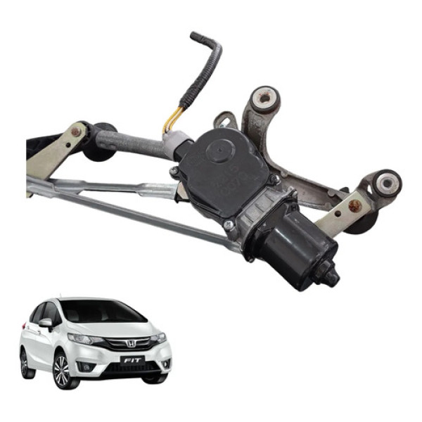 Motor Limpador Parabrisa Honda Fit 2015 A 2020 Original