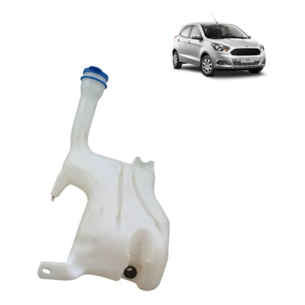 Reservatorio Agua Limpador Parabrisa Ford Ka 2014/2018 Branco