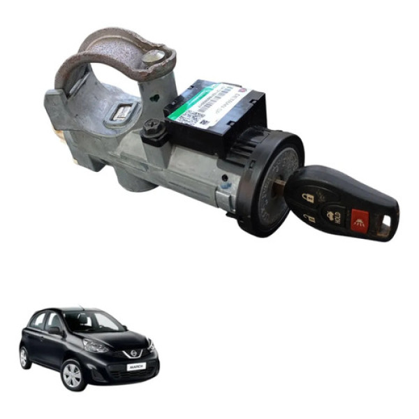 Cilindro Ignição Com Comutador Nissan March 2010 A 2018