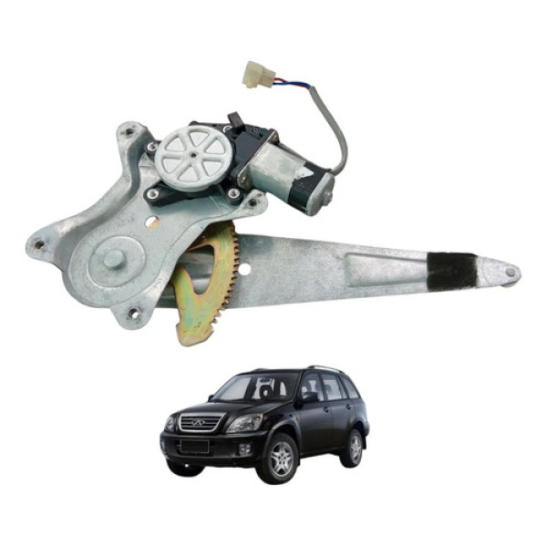 Máquina Vidro Elétrico Tras Esquerdo Chery Tiggo 2010 A 2014