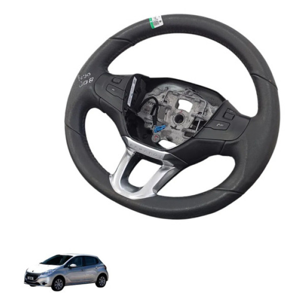 Volante Peugeot 208 2010 A 2021 Original Preto