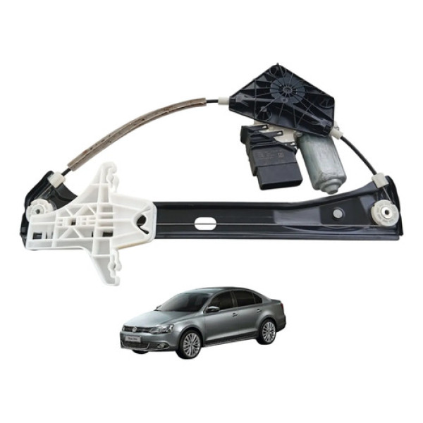 Máquina Motor Vidro Traseiro Esquerdo Vw Jetta 2011 A 2016