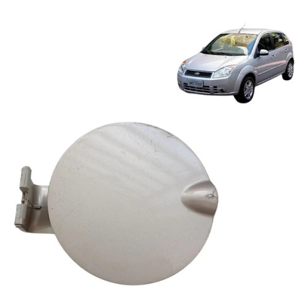Portinhola Tanque Combustível Ford Fiesta 2003 Até 2012 Cinza 2010
