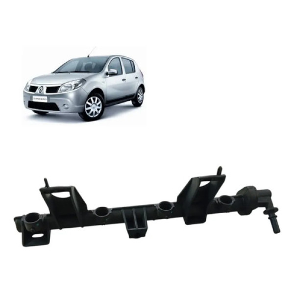 Flauta De Bico Injetor Renault Logan Sandero Clio 1.0 16v