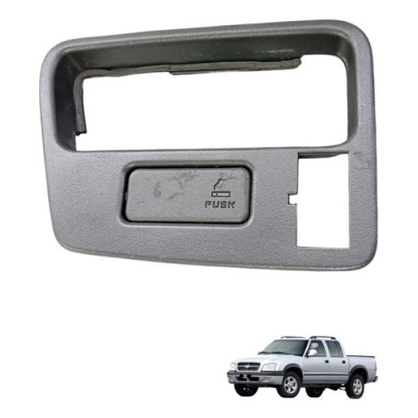 Moldura Cinzeiro Traseiro Esquerdo Chevrolet S10 2001 A 2011
