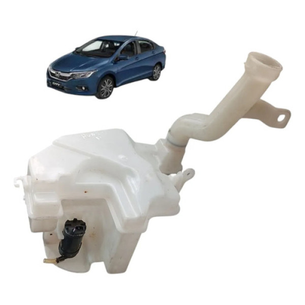 Reservatório Limpador Parabrisa Honda City 2015 A 2021 Orig Branco
