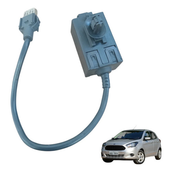 Cabo Entrada Usb Ford Ka 2015/19 19g247 Original Preto Preto
