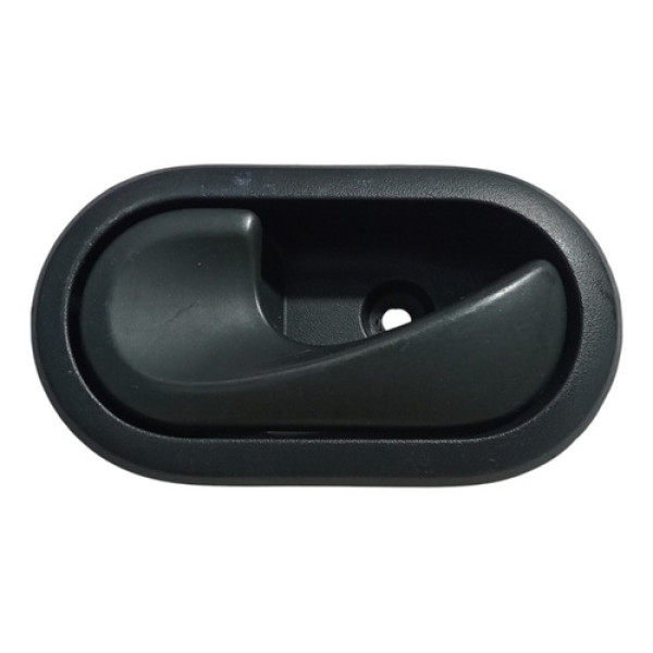 Maçaneta Interna Esquerda Cinza Sandero Logan Megane Duster Preto V2 Dianteira/traseira