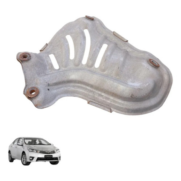 Defletor Coletor Calor Toyota Corolla 2015 A 2019 Original