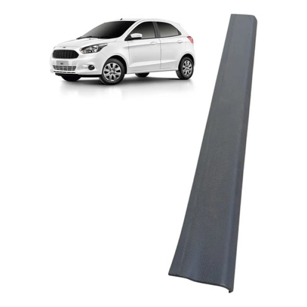 Soleira Da Porta Dianteira Esquerda Ford Focus 2014 A 2019 Cinza