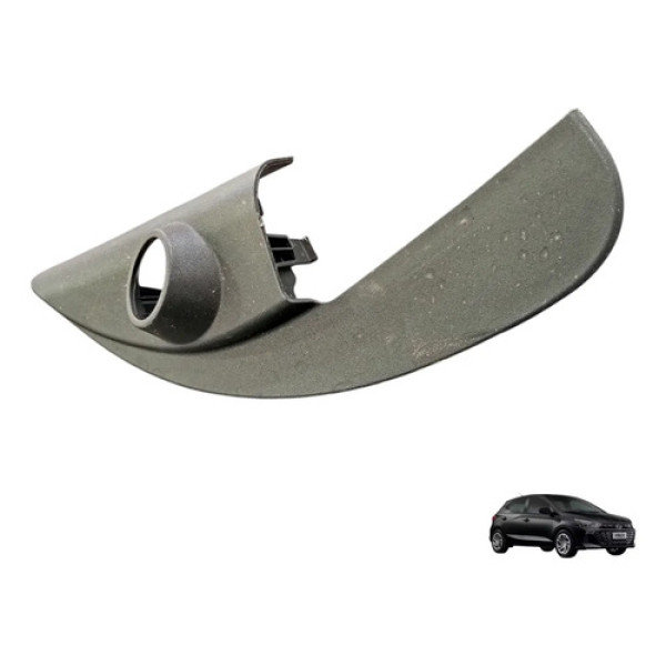 Moldura Interna Retrovisor Direito Hyundai Hb20 2020 A 2024 Preto