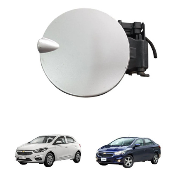 Portinhola Tanque Combustivel Gm Prisma Onix 2013 A 2019 Prata 2018