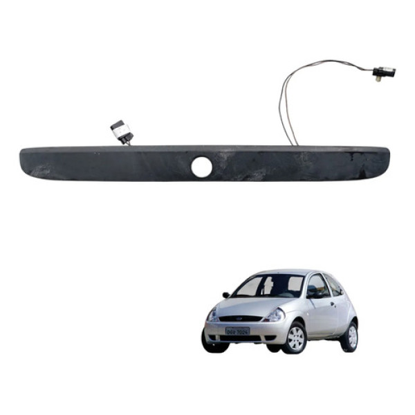 Moldura Porta Malas Ford Ka 2001 A 2008 Original Preto Preto
