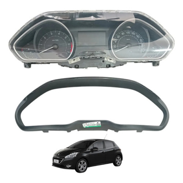 Painel Instrumento Peugeot 208 1.6 16v 2014/18 22790906 Orig Preto