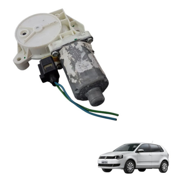 Motor Vidro Dianteiro Direito Volkswagen Polo 2007 A 2014