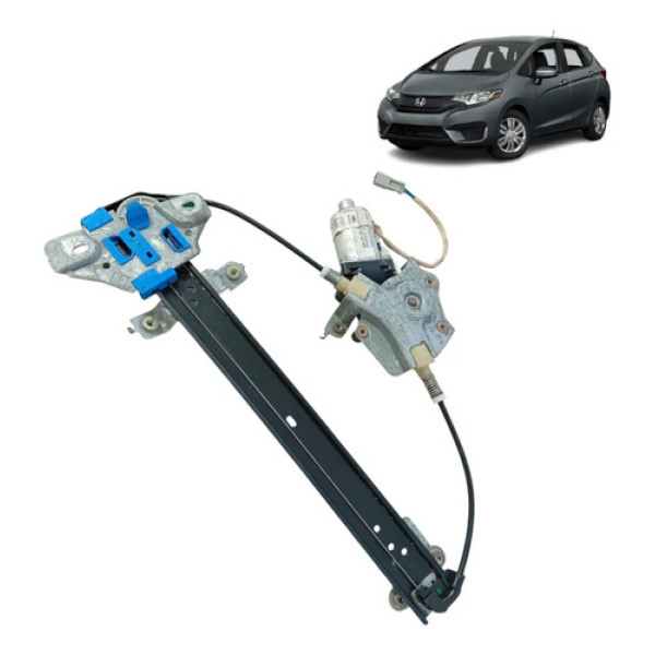 Máquina De Vidro Traseira Direita Honda Fit 04/08 0130821975