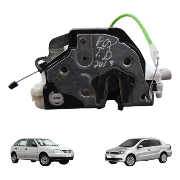 Fechadura Porta Tras Dir Volkswagen Voyage Gol 2009 A 2018