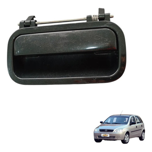 Maçaneta Externa Traseira Chevrolet Corsa 1994 A 2005  Verde-escuro Traseira