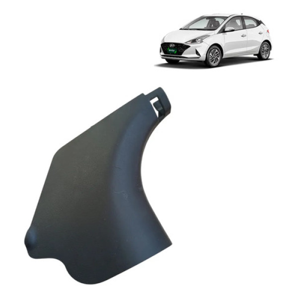 Soleira Porta Dianteira Esquerda Hyundai Hb20 2020 2021 2022 Preto