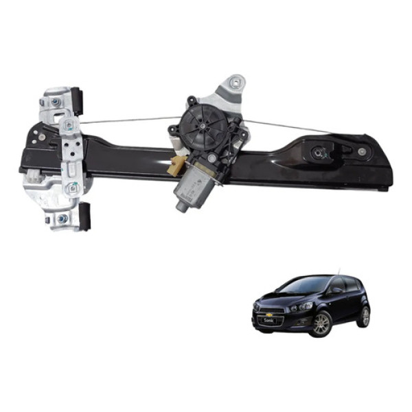 Máquina Vidro Elérica Diant Dir Chevrolet Sonic 2012 A 2014