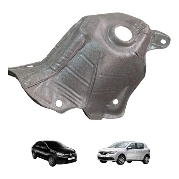 Defletor Coletor Calor Renault Sandero Logan 2015 A 2019