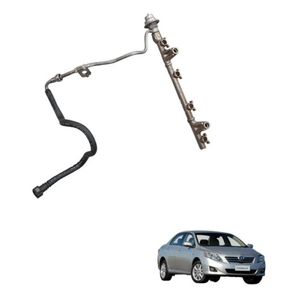 Flauta Injetor Toyota Corolla 2009 A 2014 Original