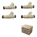 4 Bico Injetor Peugeot 207 Citroen C3 0280156272 Bege