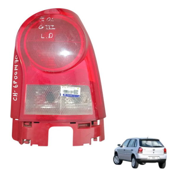 Lanterna Traseira Direita Gol G4 2006 Á 2014 Original Direito/passageiro Bicolor