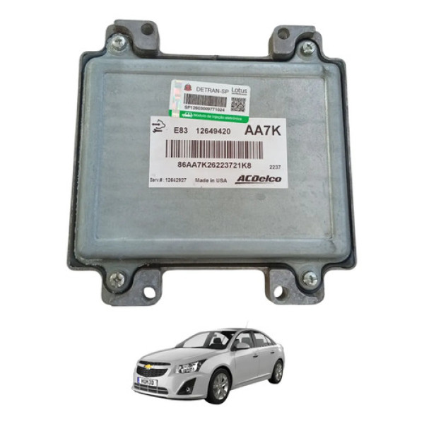 Módulo De Injeção Gm Cruze 1.8 2012 A 2016 12649420 Original