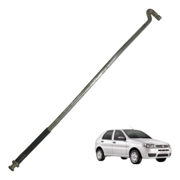 Haste Vareta Do Capô Fiat Palio 1996 A 2012 Original Prateado