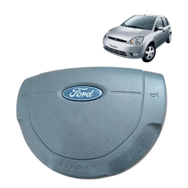 Bolsa Ar Bag Volante New Fiesta Eco Sport 07/14 Preto Preto Preto
