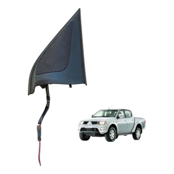 Moldura Interna Retrovisor Direito L200 Triton 2008 A 2016 Preto