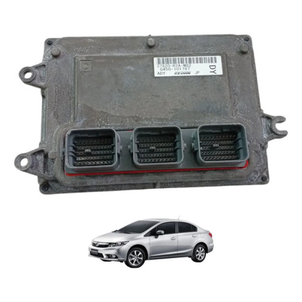 Módulo Injeção Honda Civic 2012 A 2016 37820r2am82 Original