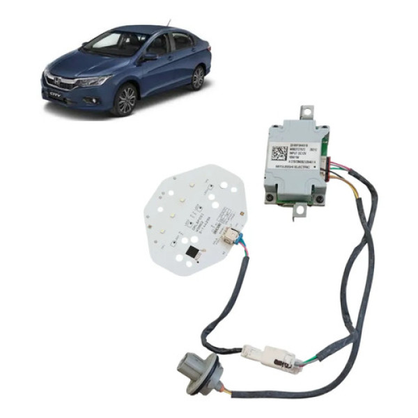 Modulo Circuito Led Farol City 2018 2019 33109t9ak010 Prateado