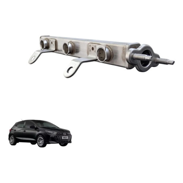 Flauta Bico Injetor Hyundai Hb20 2019 A 2024 Original