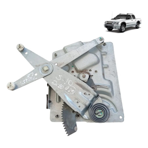 Máquina De Vidro Elétrica Traseira Esquerda Gm S10 2000-2011
