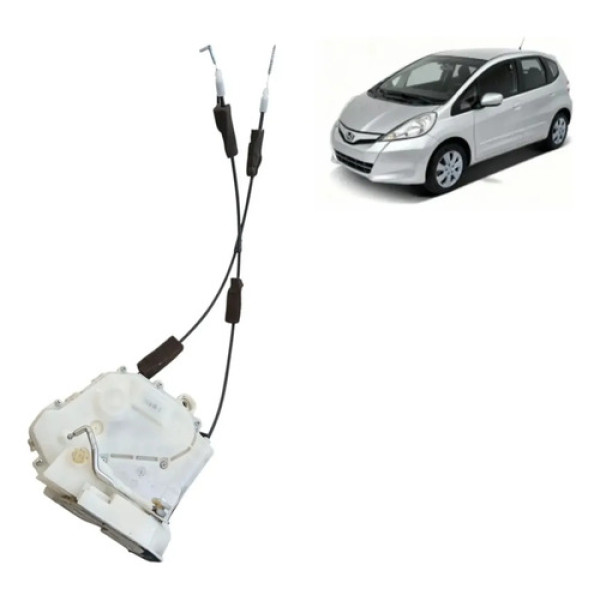 Trava Elétrica Traseira Esquerda Honda Fit 2009 A 2014