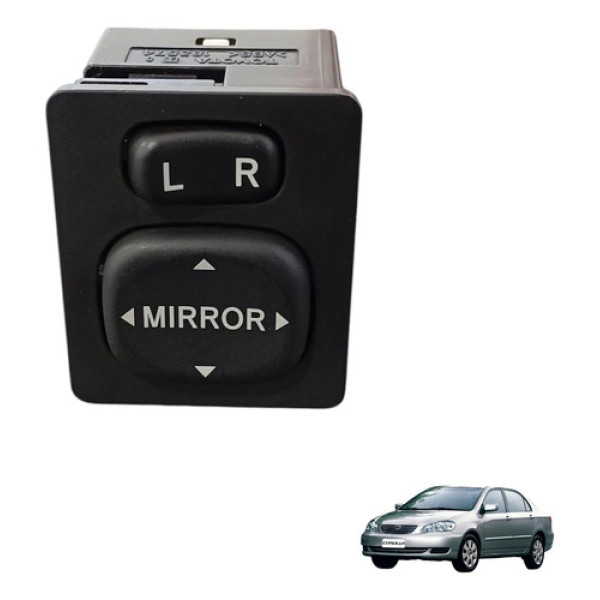 Botão Interruptor Retrovisor Toyota Corolla 2003 A 2012