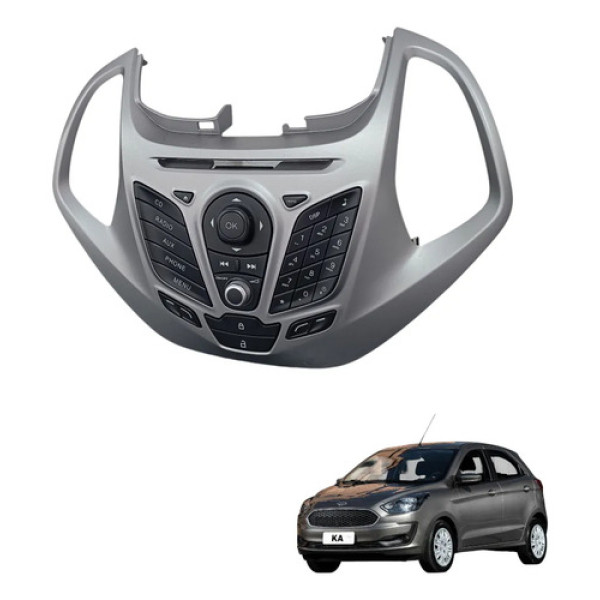 Painel Comando Som Ford Ka 2014 A 2021 Original