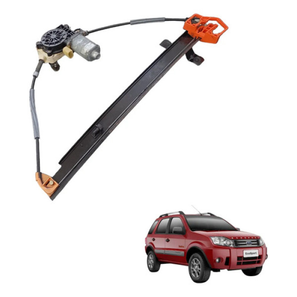 Máquina Vidro Elétrica Tras Esq Ford Ecosport 2003 A 2012