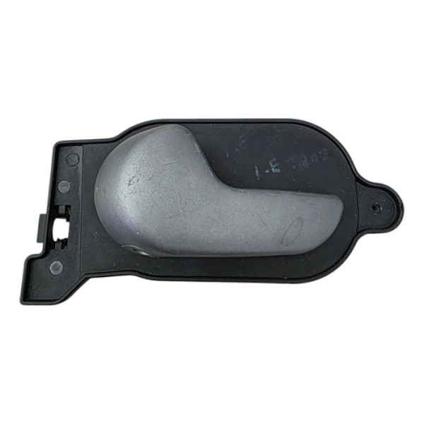 Maçaneta Interna Porta Esquerda Ford Fiesta 2003 2004 A 2014 Cinza V2 Dianteira/traseira