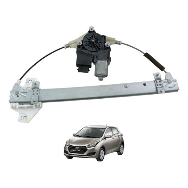 Máquina Vidro Traseiro Esquerdo Hyundai Hb20 2013 A 2019