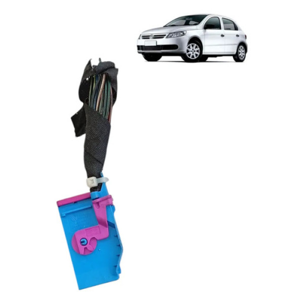 Conector Painel Instrumentos Vw Gol Saveiro Voyage G5 G6 G7 Preto