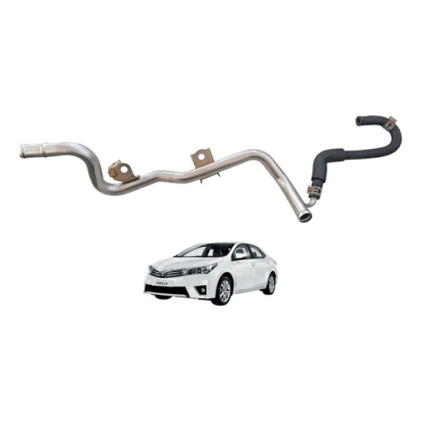 Tubo Cano Água Motor Toyota Corolla 2015 A 2019 Original